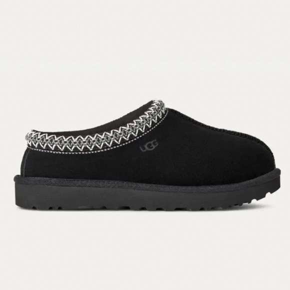 UGG Shoes - UGG Black Tasman 2 Suede Slippers Loafers Women's Size 8 $125